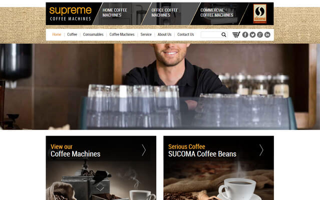 supreme coffee machines